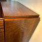 Vintage Lane Mid Century Walnut Brutalist Armoire