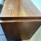 Lane Vintage Staccato Brutalist Mid Century Walnut Side Cabinet