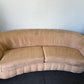 Custom Made By Weiman Preview Suede Mid Century Kidney Shaped Curved Sofa