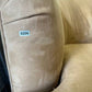 Custom Made By Weiman Preview Suede Mid Century Kidney Shaped Curved Sofa