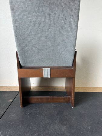 Lane Brutalist MCM Dining Chairs Set of 6