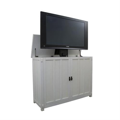 Touchstone Elevate Mission TV Lift Cabinet Stand (32-50 inch, White) 72013