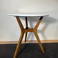 Mid Century Modern 28” Round Bistro Table