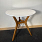 Mid Century Modern 28” Round Bistro Table