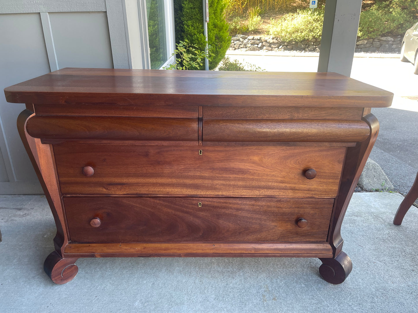 Vintage Wood Dresser