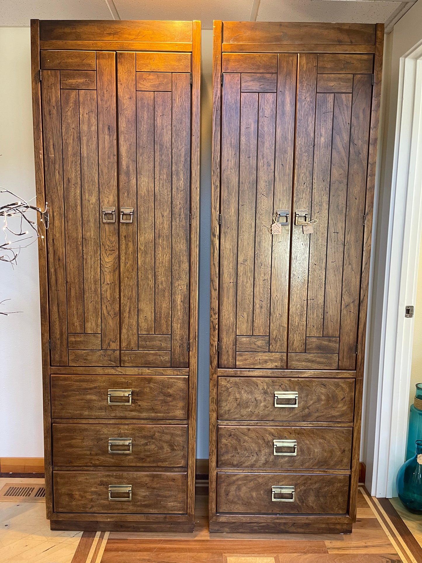 MCM Drexel Wardrobes - Set of 2