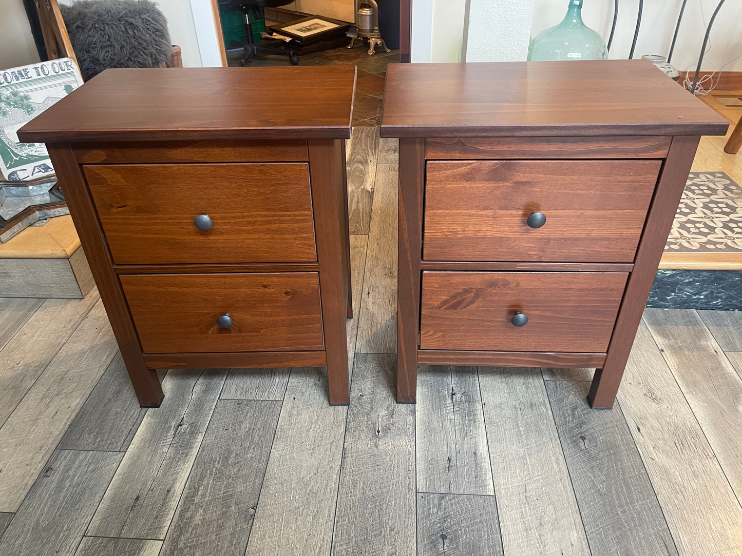 Solid Wood End Tables