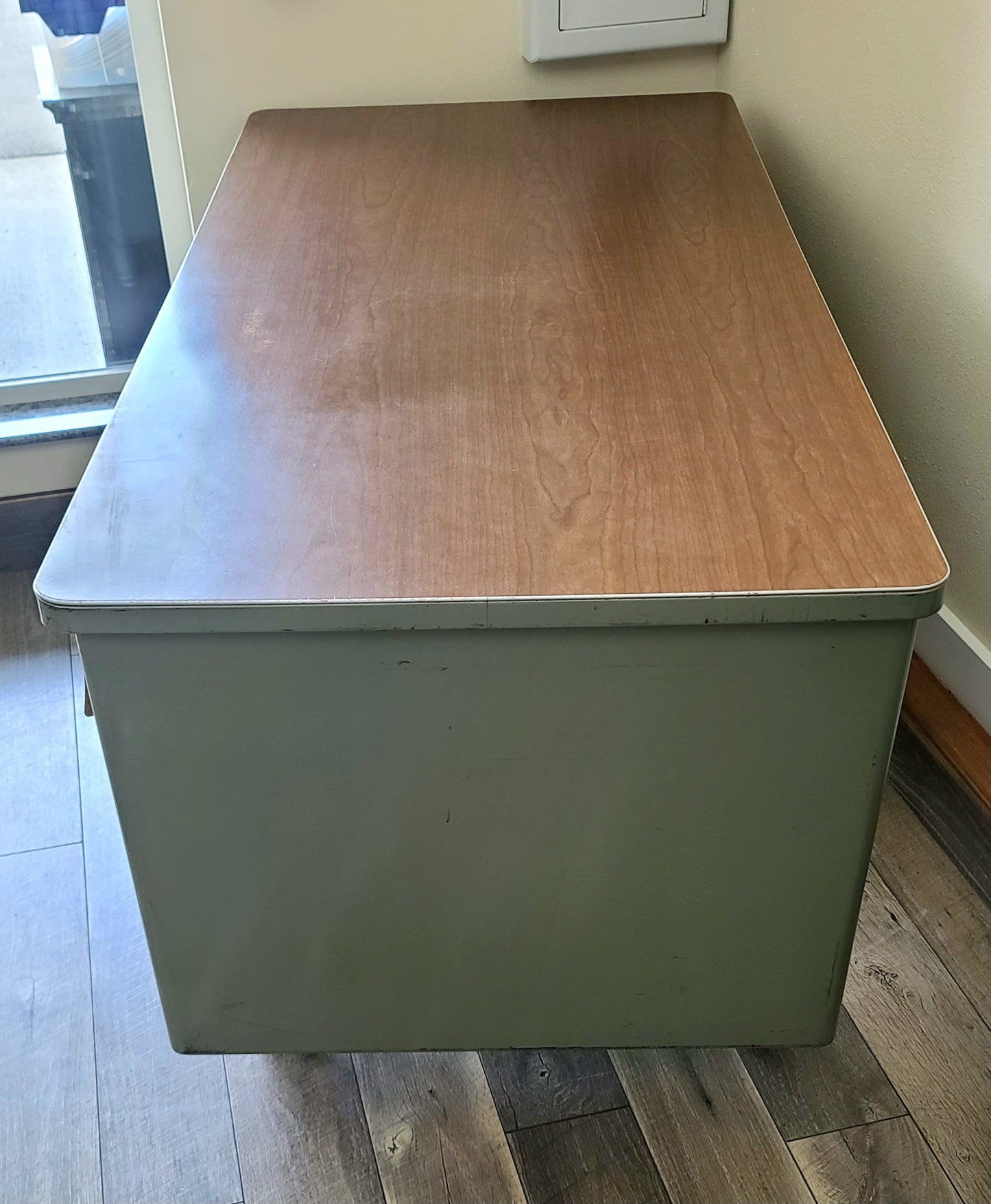 Mcdowell & Craig Vintage Metal Tanker Desk