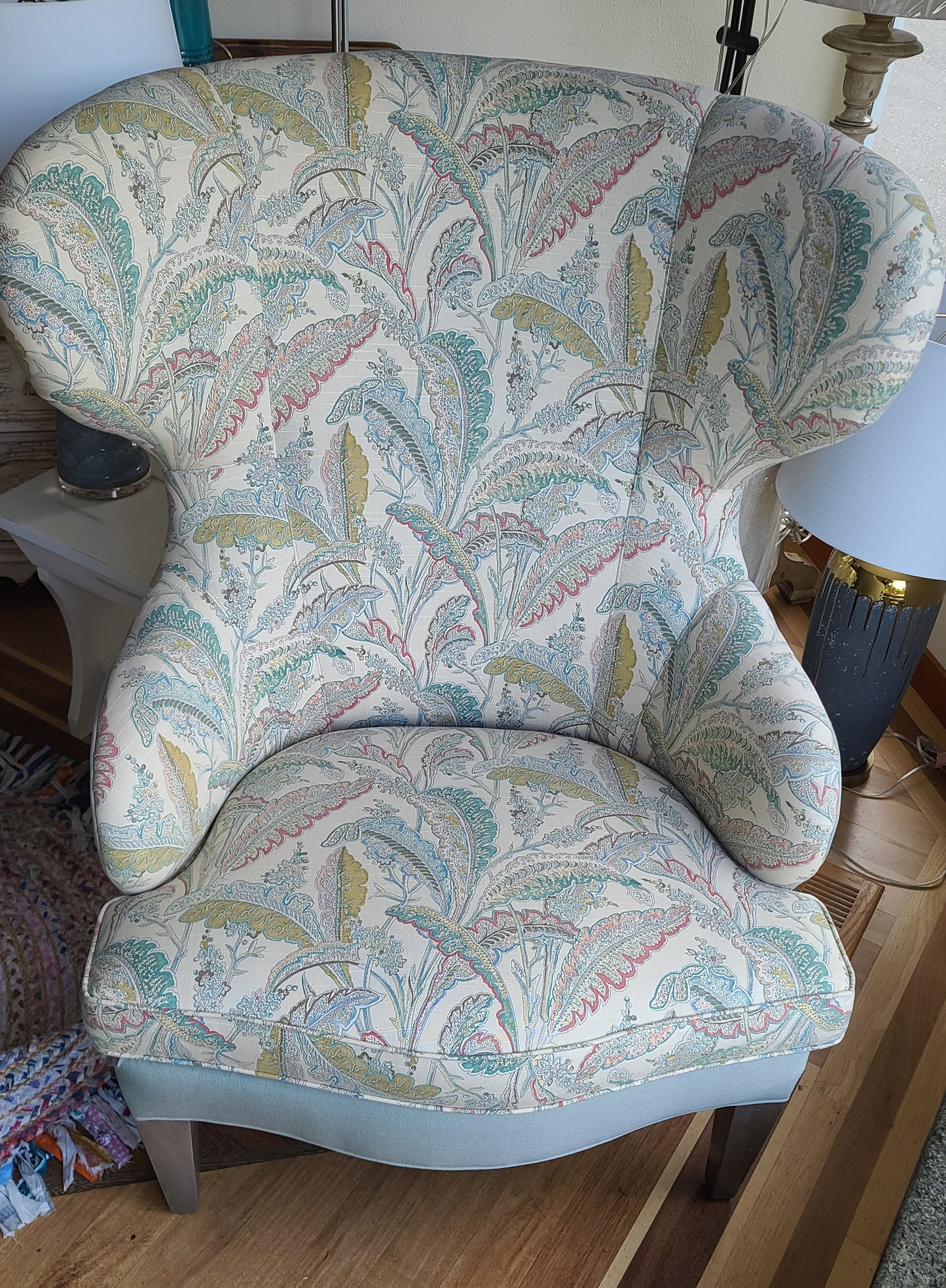 Ethan Allen Custom Made Floral Chairs, Like New