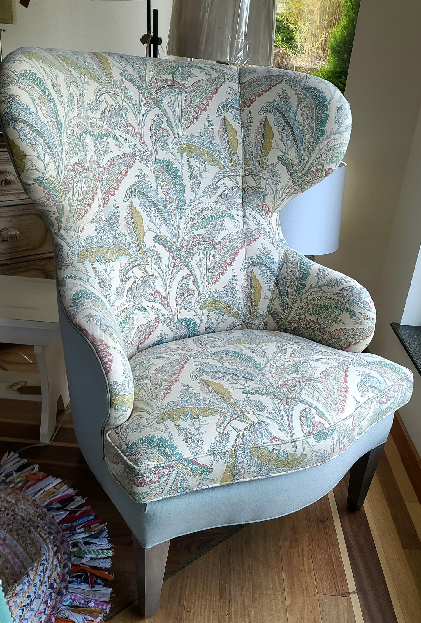 Ethan Allen Custom Made Floral Chairs, Like New