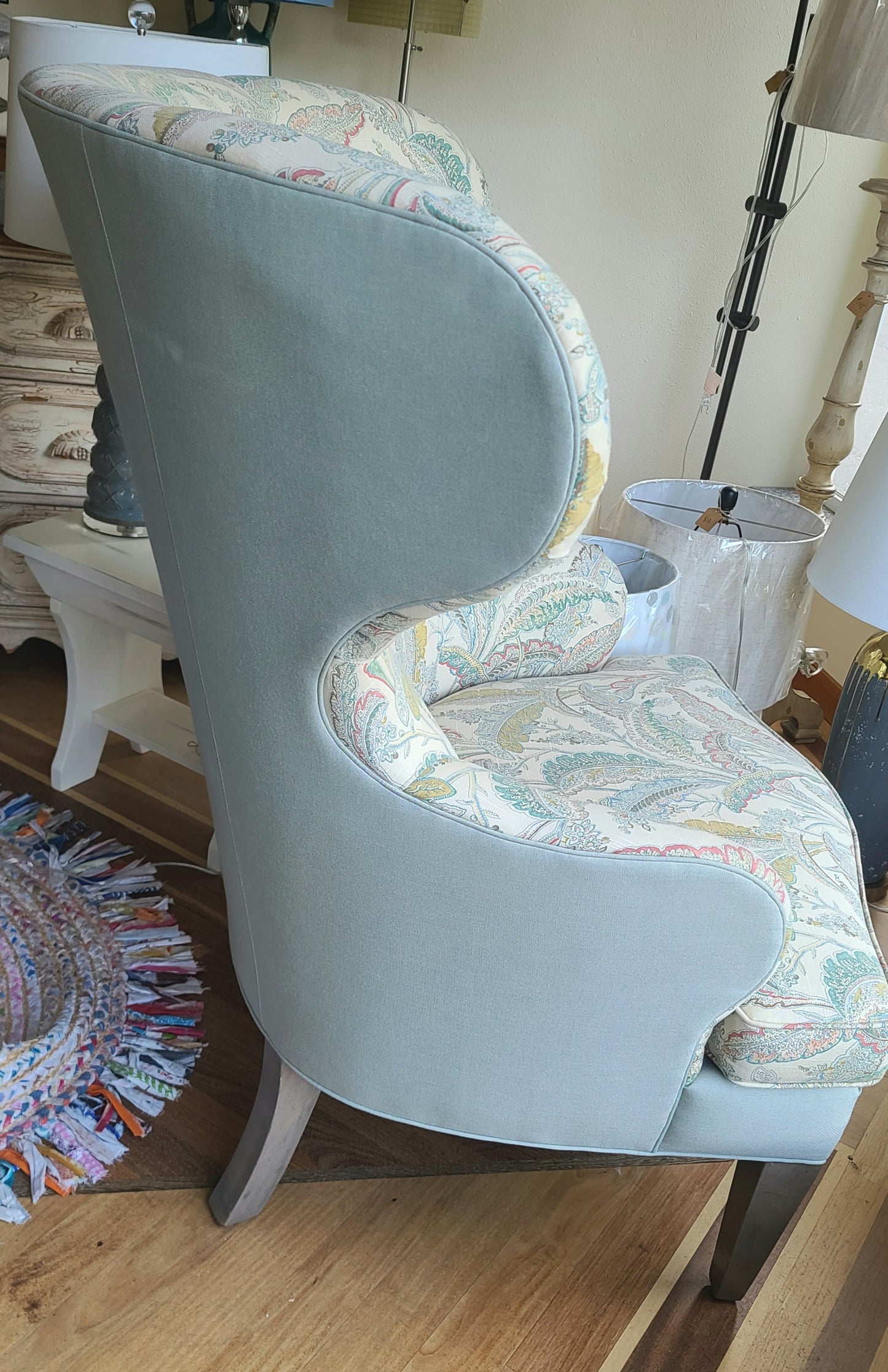 Ethan Allen Custom Made Floral Chairs, Like New