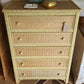 Vintage Henry Link Wicker Dresser