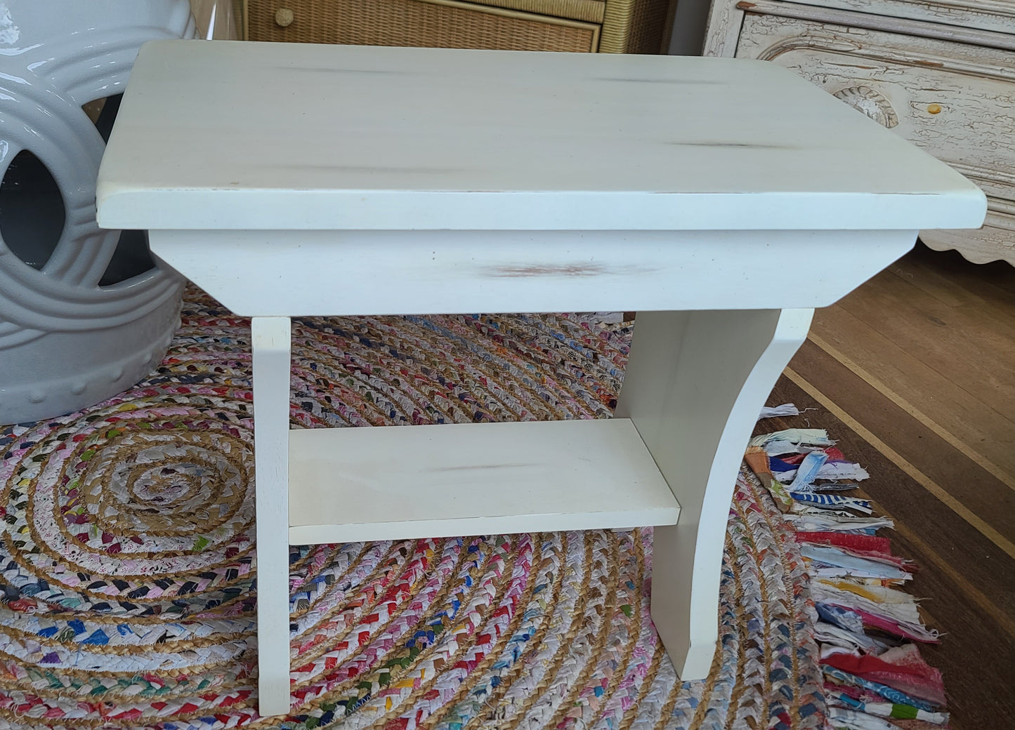 White End Table