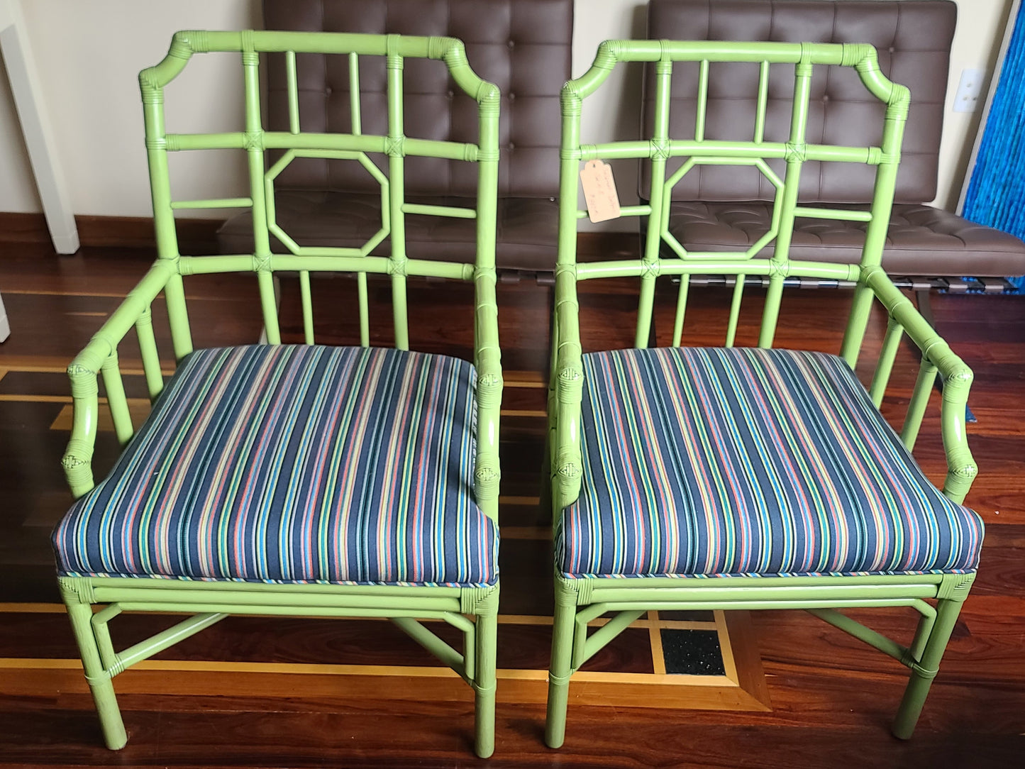 Selemat Designs Green Chairs - Set of 2