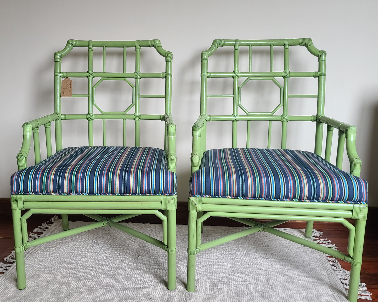 Selemat Designs Green Chairs - Set of 2