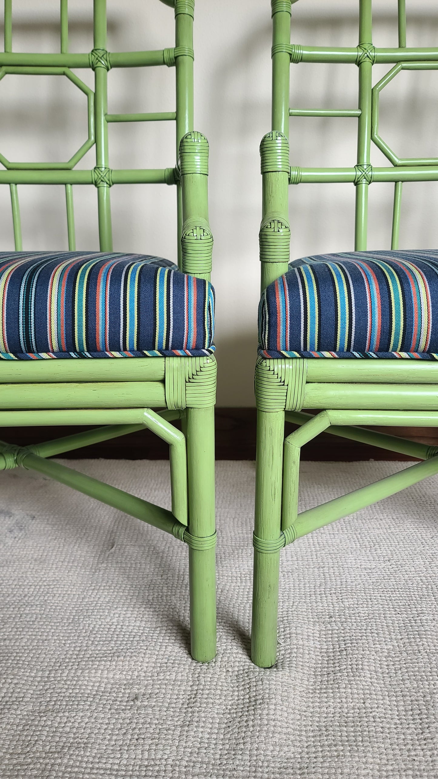 Selemat Designs Green Chairs - Set of 2