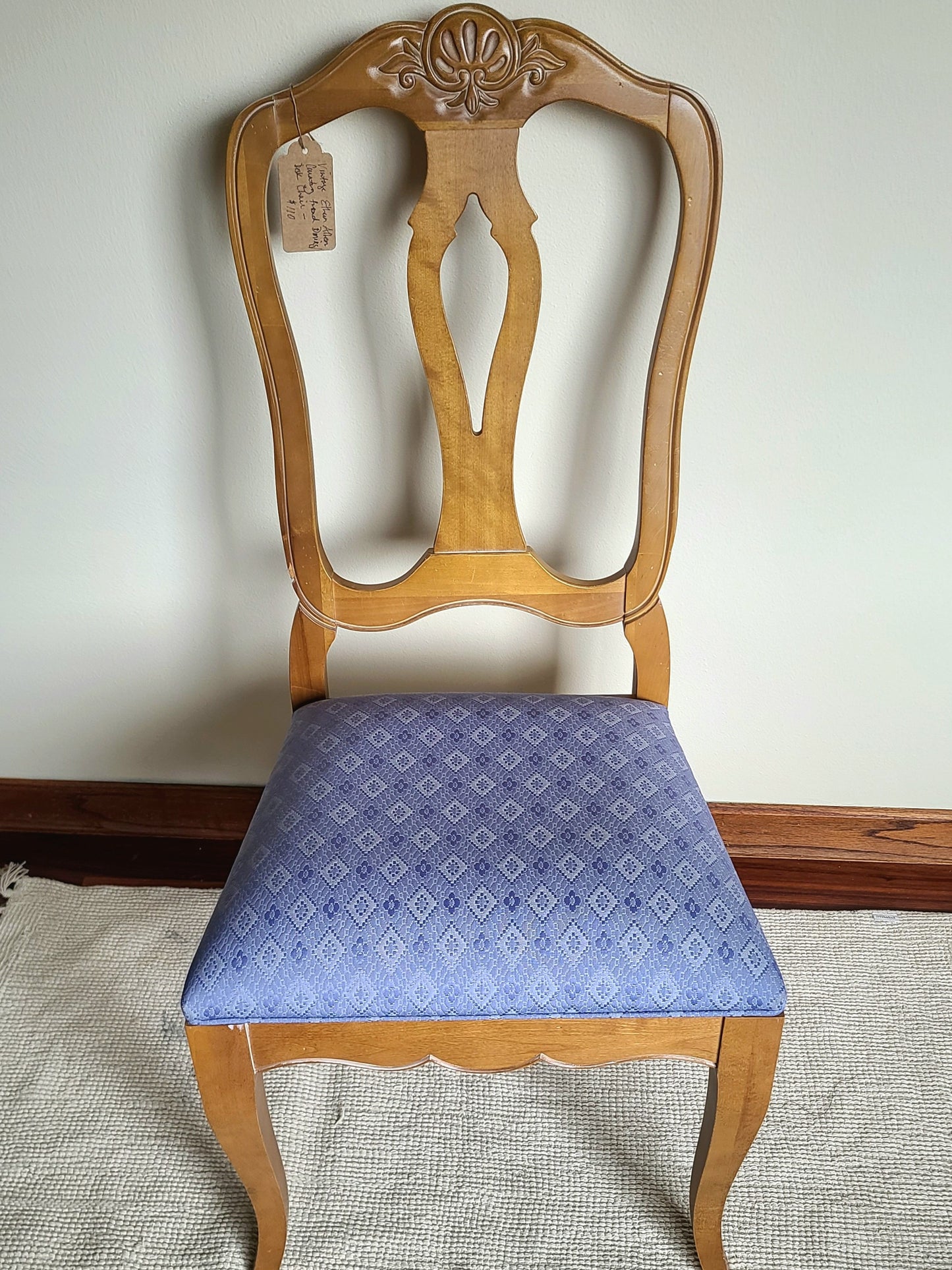 Vintage Ethan Allen Country Friend Dining Desk Chair