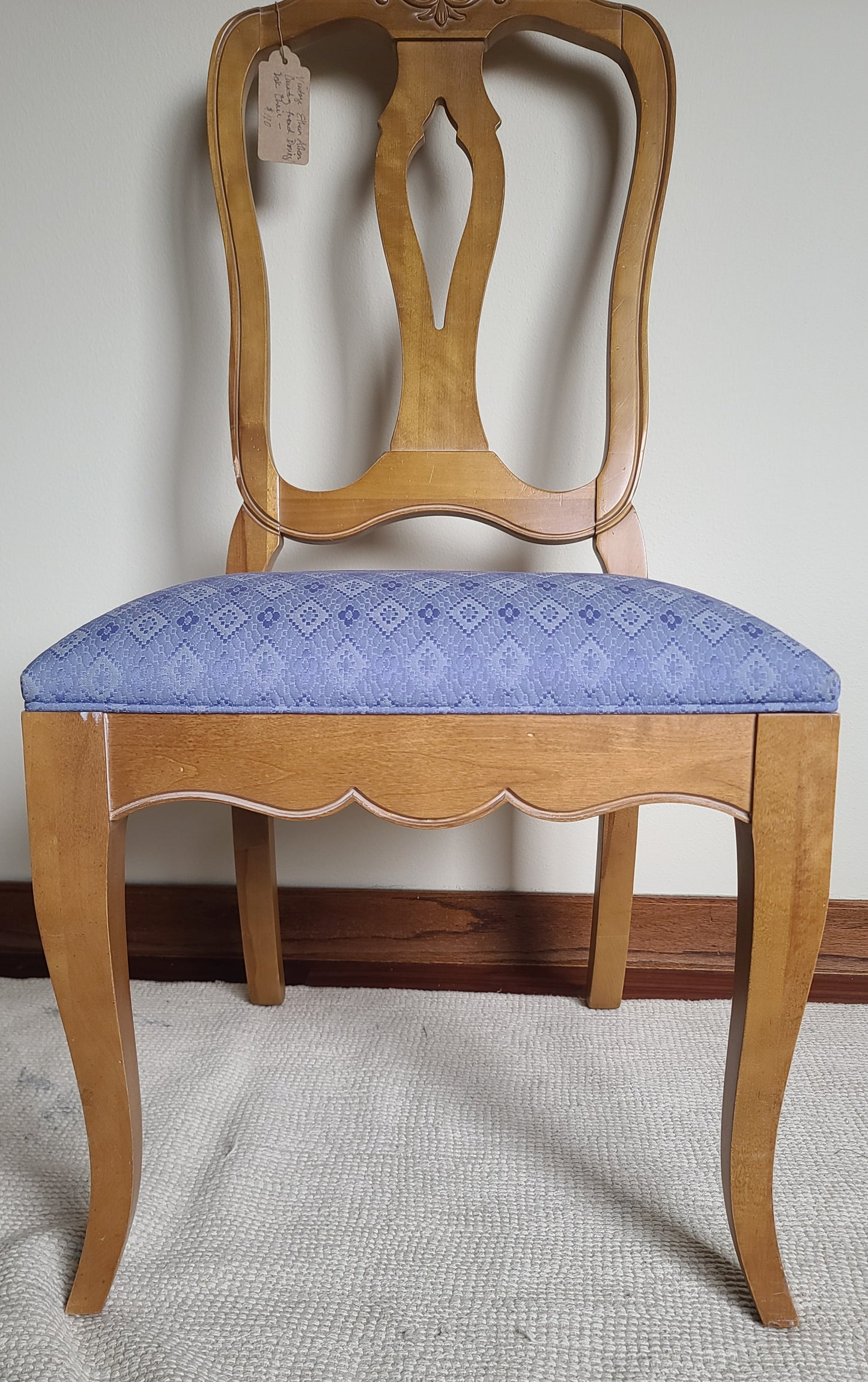 Vintage Ethan Allen Country Friend Dining Desk Chair