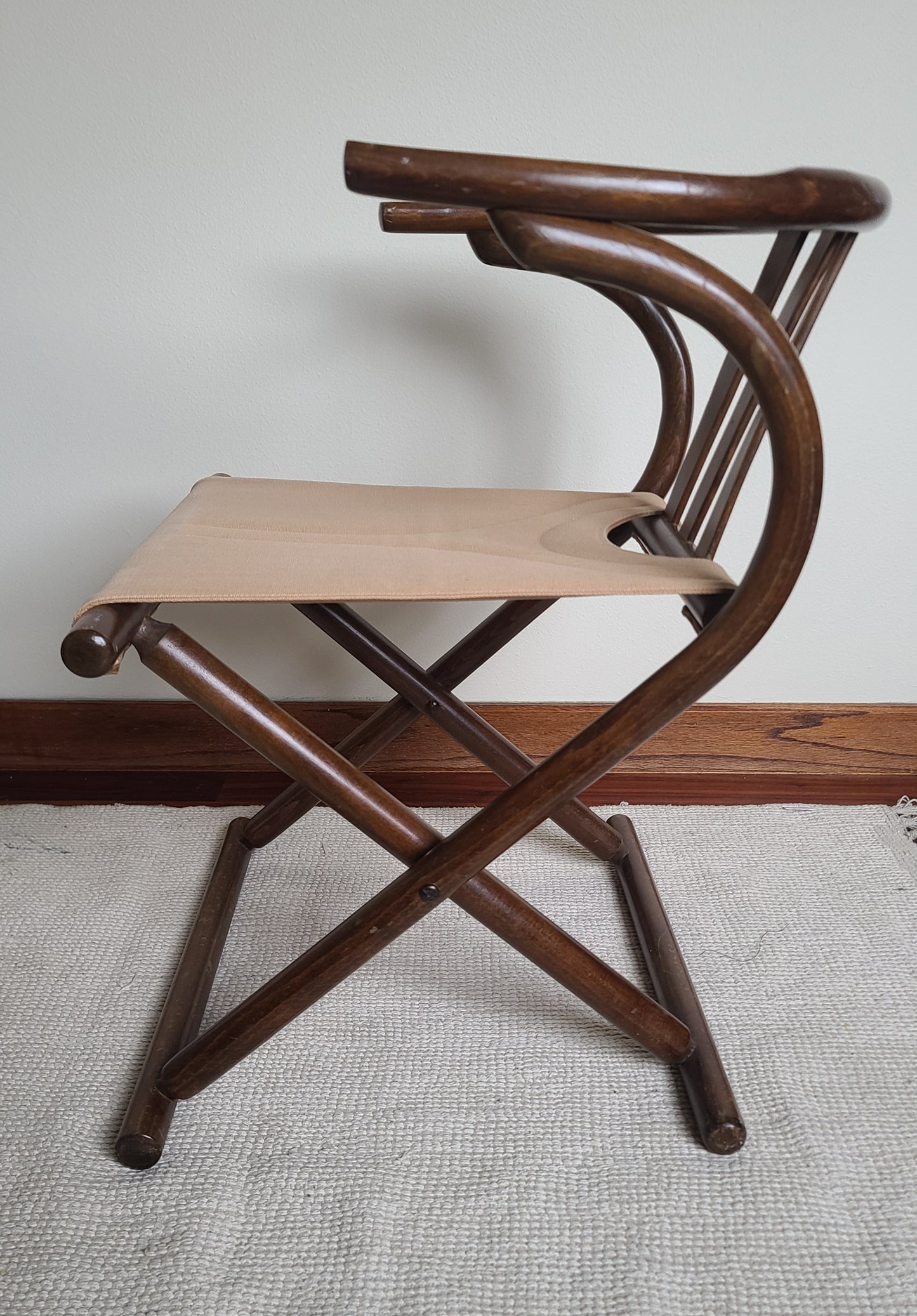 Set of 4 Vintage Mid Century Thornnet Bentwood Folding Chair