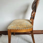 Ornate Orange Wood Chair