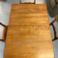 Solid Wood Dining Table w/ Chairs Set