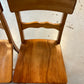 Solid Wood Dining Table w/ Chairs Set