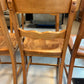 Solid Wood Dining Table w/ Chairs Set