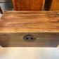 Solid Wood Chest with Metal Clasp