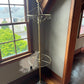 Antique Solid Brass & Iron Valet Coat Rack