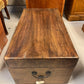 Solid Wood Chest with Metal Clasp