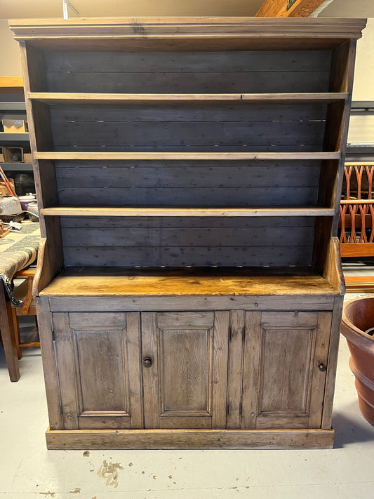 Antique Pine Hutch Late 1800s