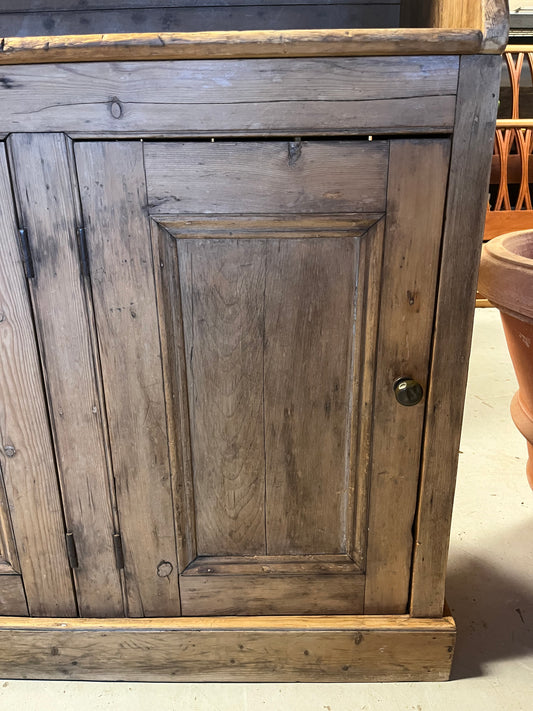 Antique Pine Hutch Late 1800s