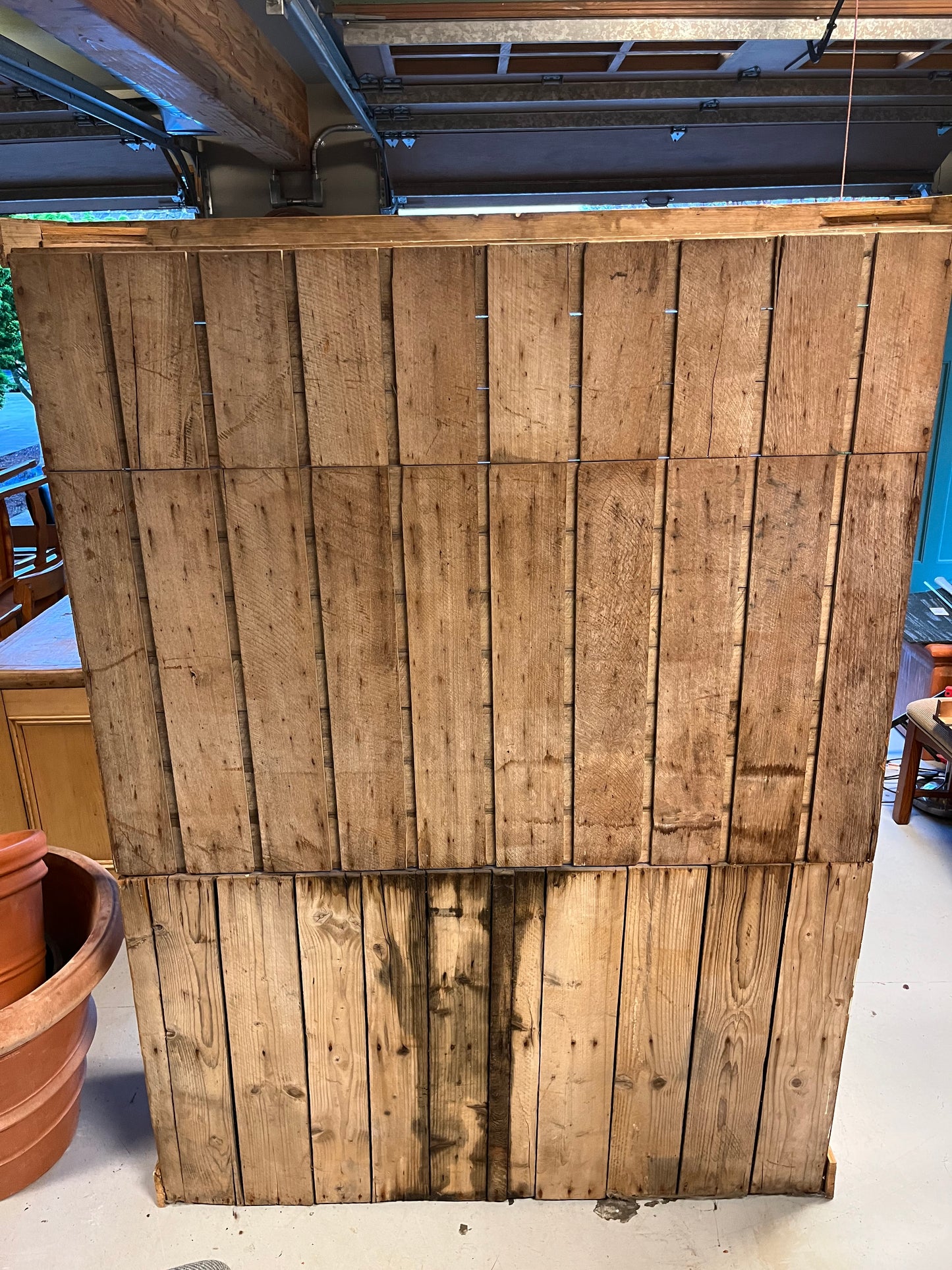 Antique Pine Hutch Late 1800s