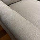 Light Gray Upholstered Chair, Made USA, Brand New