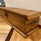 Antique Long Wood Chest