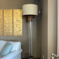 Restoration Hardware Tall Glass Vessel Lamps