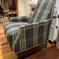 Joe Ruggiero Plaid Chair